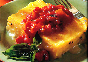 Polenta Tomato Sauce Polenta Tomato Sauce picture